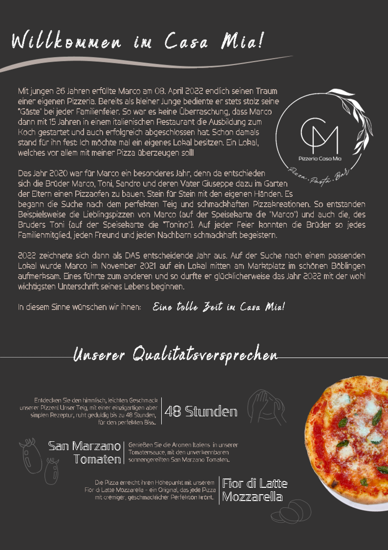 Menu Pizzeria Casa Mia-7